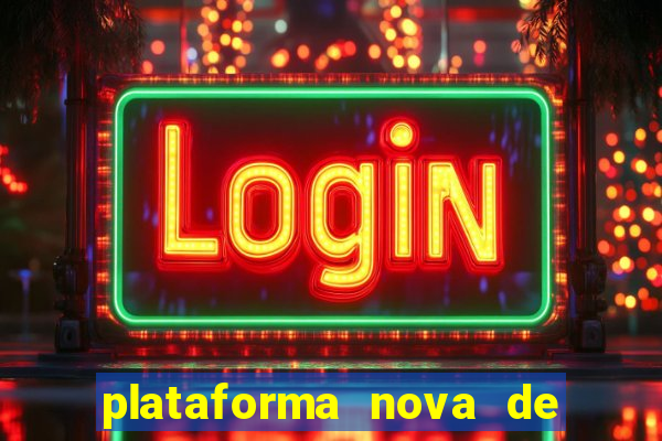 plataforma nova de 3 reais